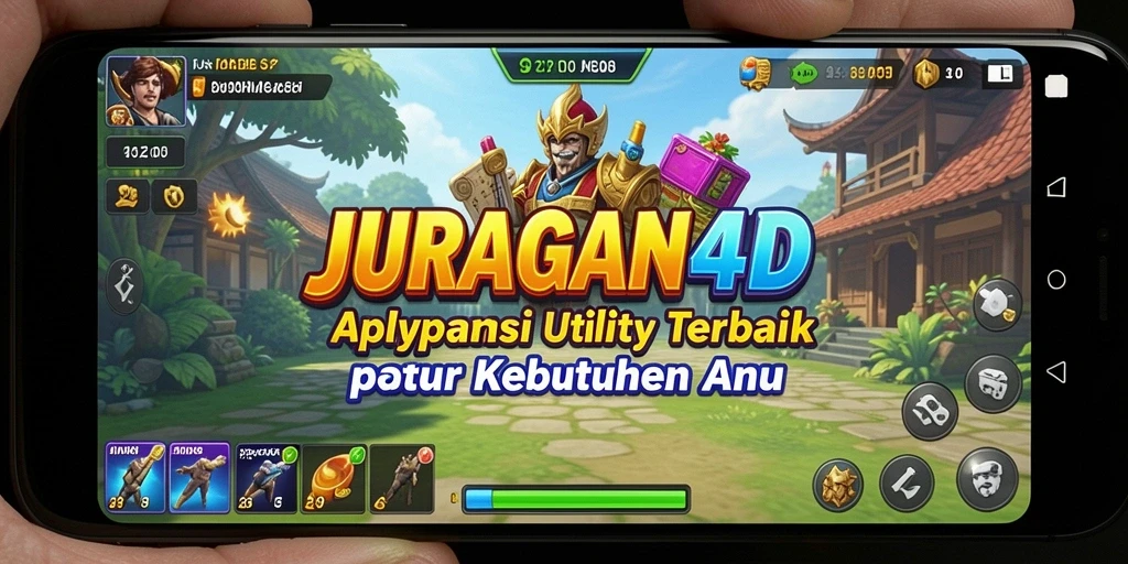 Tampilan antarmuka pengguna di JURAGAN4D yang intuitif dan mudah digunakan.