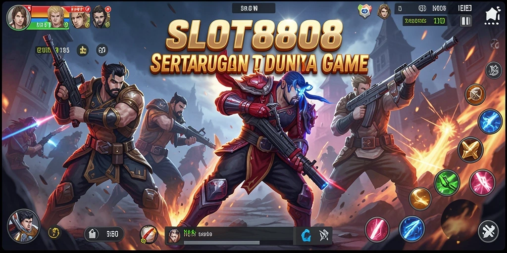 Gameplay seru dan intens di SLOT8808 dengan pertarungan yang mendebarkan.