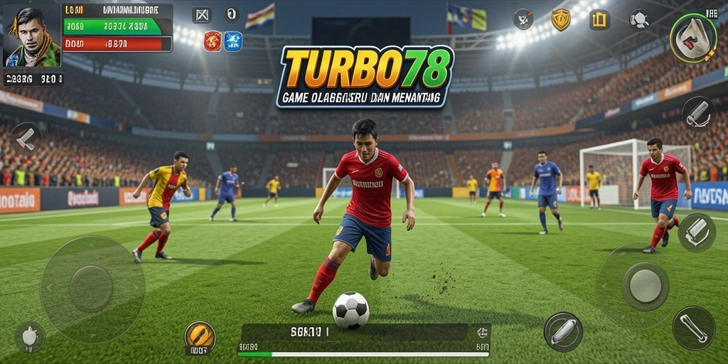 Tampilan gameplay TURBO78 yang mendebarkan dan penuh aksi.